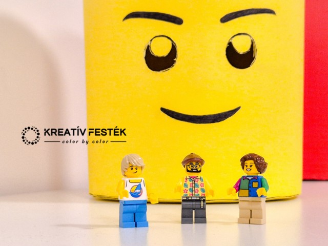 DIY farsangi jelmez – Lego figura