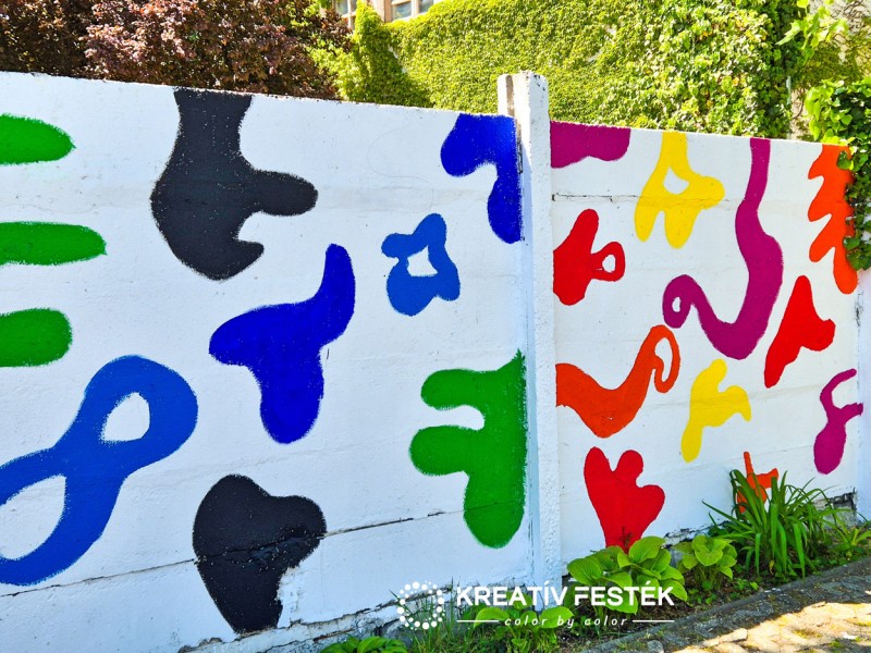 Kreatív kerítés Deko Art-al