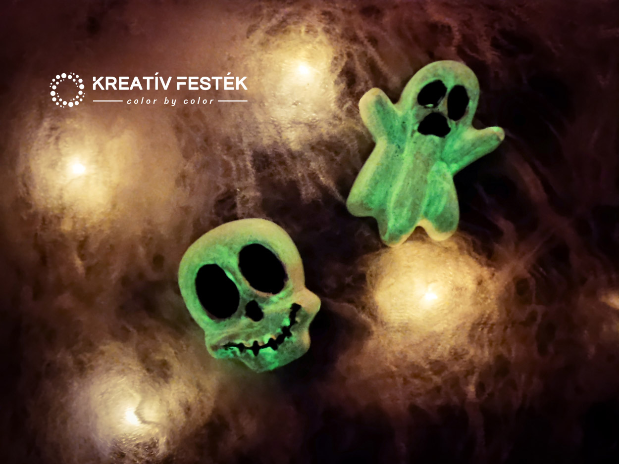 halloween világítós dekoráció
